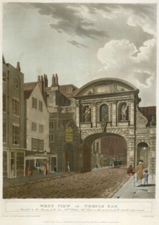 Temple Bar, London, 1797