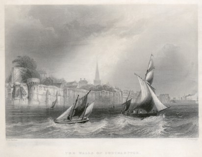 The walls of Southampton, Hampshire, 1841