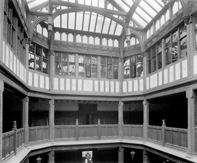 Liberty and Co department store, Regent Street, London, 1924