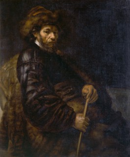 A Seated Man with a Stick', c1800-c1850