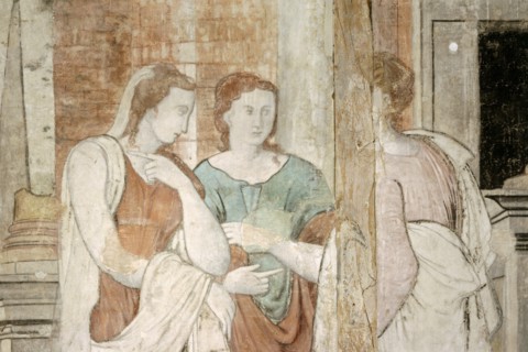 Cupid and Psyche mural, Hill Hall, Theydon Mount, Essex