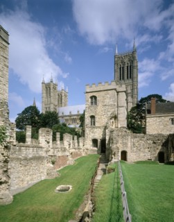 Bishop's Palace, Lincoln, Lincolnshire, c1980-c2017