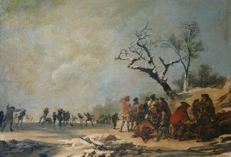 The Skaters', 18th or early 19th century
