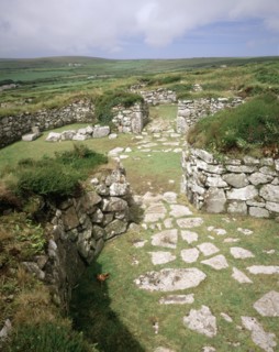 Chysauster ancient village, Cornwall, c1980-c2017