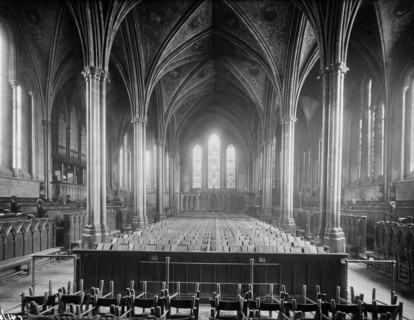 Interior of Temple Church, City of London, c1860-c1922
