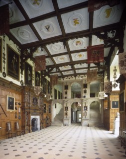Interior of the Great Hall, Audley End House, Saffron Walden, Essex, c1980-c2017