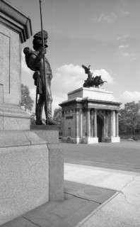 Wellington Arch, Westminster, London, c1945-c1980