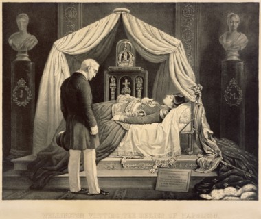 Wellington Visiting the Relics of Napoleon, 19th century