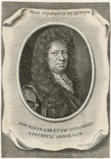 Samuel Pepys, English Clerk of the Acts to the Navy Board, and diarist, 1666
