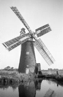 Drainage mill, Ludham, Norfolk, 1934