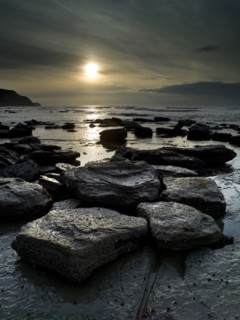 Coast at Staithes, North Yorkshire, 2008