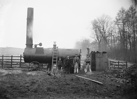 Construction workers on the Great Central Railway, Charwelton, Northamptonshire, 1900