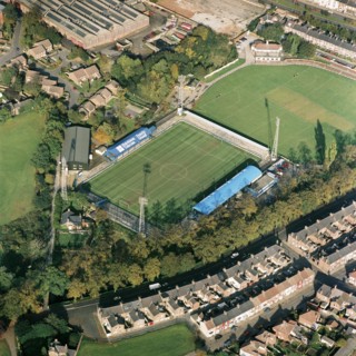 Feethams football and cricket grounds, Darlington, Durham, 1992