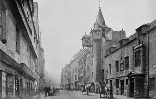 Royal Mile, Edinburgh, mid 19th century(?)