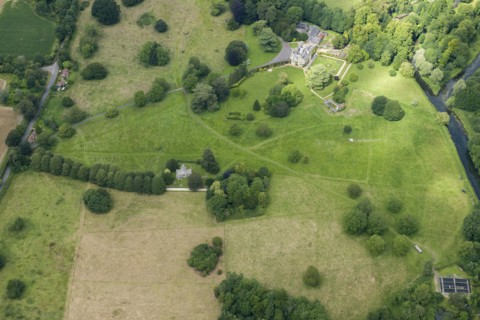 Bossington Park Deserted Settlement Earthwork and Landscape Park, Hampshire, 2016