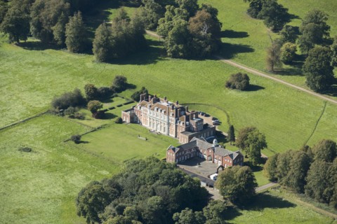 House and stable court, Waldershare Park, Kent, 2017