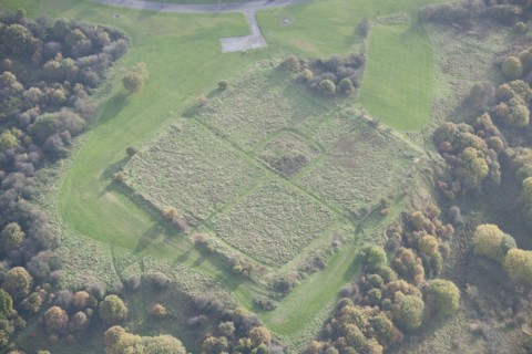 Melandra Castle Roman fort, Derbyshire, 2013