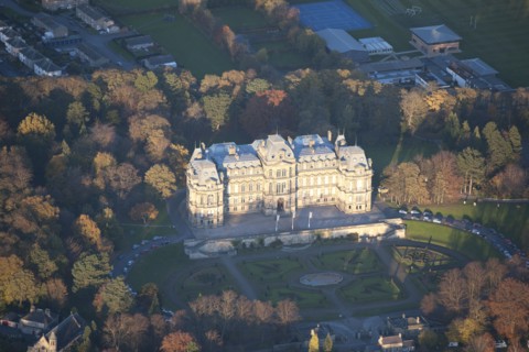 Bowes Museum and associated public park and garden, Barnard Castle, County Durham, 2013
