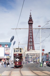 Promenade, Blackpool, Lancashire, 2017