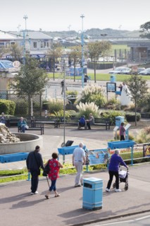 Compass Gardens, Tower Esplanade, Skegness, Lincolnshire, 2017