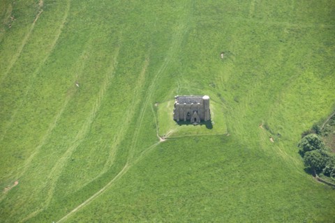 St Catherine's Chapel, Chapel Hill, Dorset, 2014