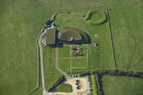 Museum and open air theatre, Brading Roman Villa, Isle of Wight, 2014