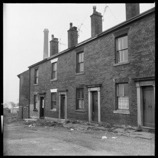 Sparrow Street, Long Sight, Royton, Oldham, Greater Manchester, 1966-1974
