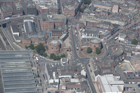 Court buildings, Carlisle, Cumbria, 2014