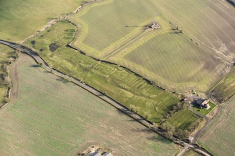 Deserted medieval village of West Hartburn, Darlington, Durham, 2018