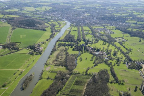 Landscape Park, Fawley Court, Fawley, Buckinghamshire, 2018