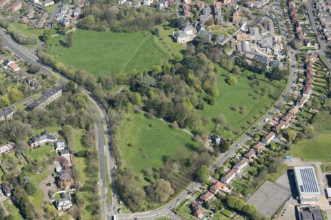 Royal Victoria Park and Repton Hall, Brentry, Bristol, 2018