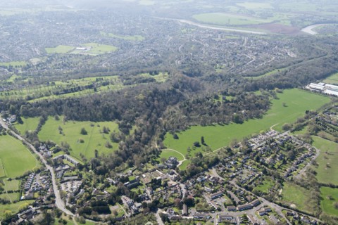 Blaise Castle estate landscape park, Henbury, Bristol, 2018