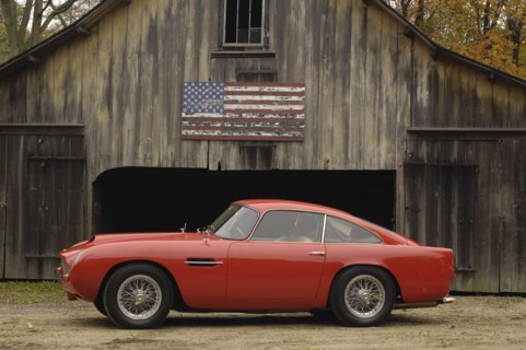 Aston Martin DB4 GT by Touring 1960. Artist: Simon Clay.
