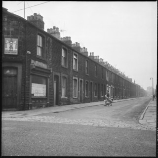 Anne Street, Fulledge, Burnley, Lancashire, 1966-1974