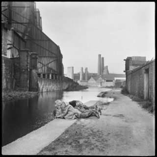 Caldon Canal, Joiner's Square, Hanley, Stoke-on-Trent, Staffordshire, 1965-1968