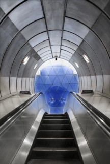 Southwark Underground Station, Blackfriars Road, South Bank, Southwark, London, 2017