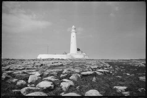 St Mary's Lighthouse, Whitley Bay, North Tyneside, c1955-c1980