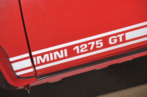 Austin Mini 1275 GT 1980. Artist: Simon Clay.