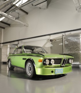 BMW 3.0 CSL BAT 1975. Artist: Simon Clay.