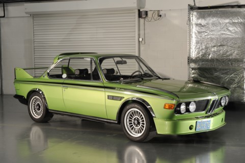 BMW 3.0 CSL BAT 1975. Artist: Simon Clay.