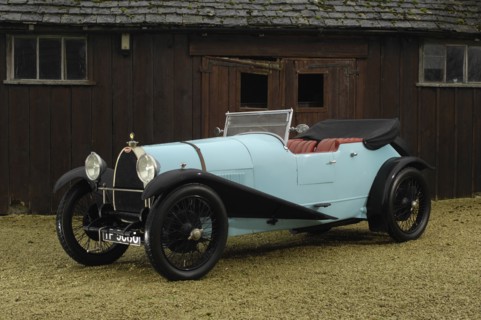 Bugatti Brescia 1924. Artist: Simon Clay.