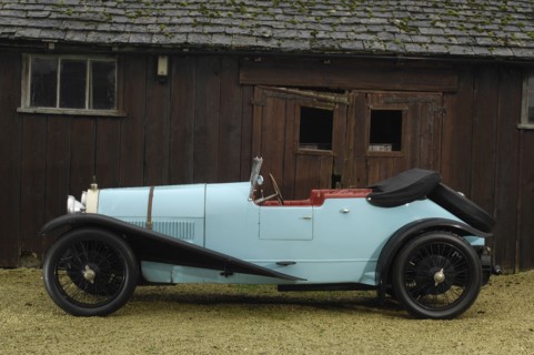 Bugatti Brescia 1924. Artist: Simon Clay.