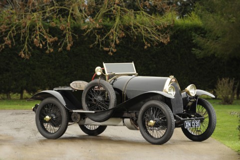 Bugatti T18 Black Bess 1913. Artist: Simon Clay.