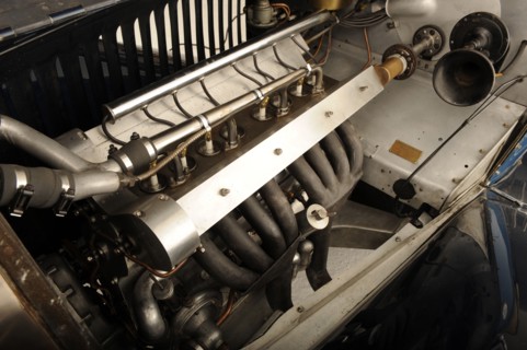 Bugatti type 55 1932. Artist: Simon Clay.