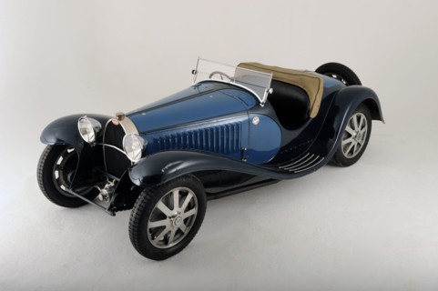 Bugatti type 55 1932. Artist: Simon Clay.