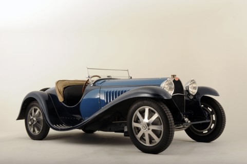 Bugatti type 55 1932. Artist: Simon Clay.