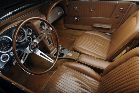Chevrolet Corvette Stingray convertible 1964. Artist: Simon Clay.