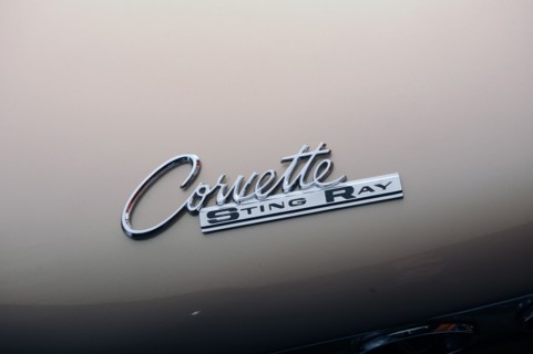 Chevrolet Corvette Stingray convertible 1964. Artist: Simon Clay.