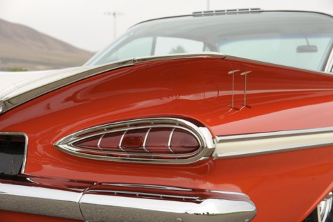 Chevrolet Impala Bubble top 1959. Artist: Simon Clay.