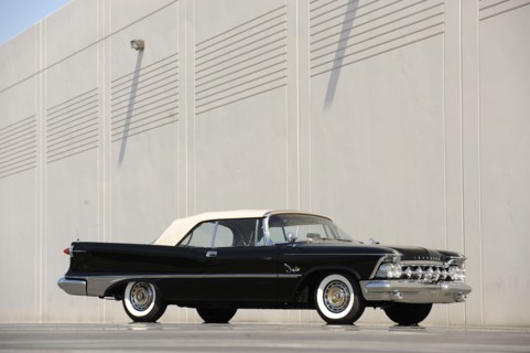 Chrysler Imperial convertible 1959. Artist: Simon Clay.